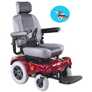 VC151 รถเข็นไฟฟ้าแบบปรับนอนได้ Power Wheelchair CTM HS-5600