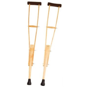 VC2412 ขายไม้ค้ำยันรักแร้ แบบไม้