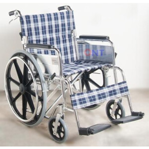 VC303 Wheelchairรถเข็นผู้ป่วยอลูมิเนียมอัลลอยด์พับพนักพิงได้ น้ำหนักเบา ราคาถูก