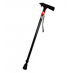 VC2430 ไม้เท้าขาเดียวมีไฟฉาย-สัญญานเตือน ปรับระดับได้