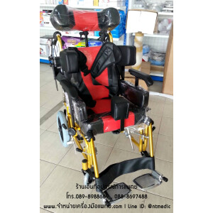 VC1290 รถเข็นผู้ป่วยเด็กพิการทางสมอง เด็ก CP