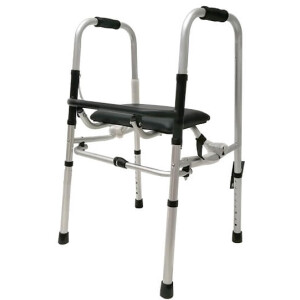 VC2316 วอล์คเกอร์มีที่นั่งพัก เบาะหนา พับได้ ปรับระดับได้