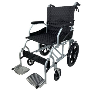 VC12126 รถเข็นผู้ป่วยพับได้ โครงอัลลอยด์ น้ำหนักเบา