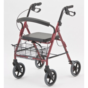 VC2305 Rollator รถเข็นหัดเดิน รถเข็นช่วยพยุงเดิน ที่ช่วยเดินแบบมีล้อพร้อมที่นั่ง โรเลเตอร์